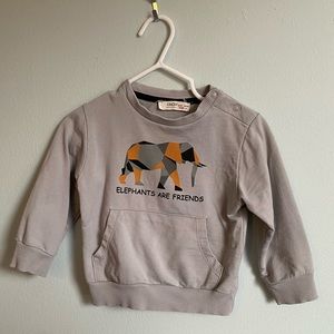 Cikoby Elephant crew neck sweater